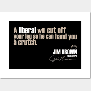 Jim Brown Quote Posters and Art